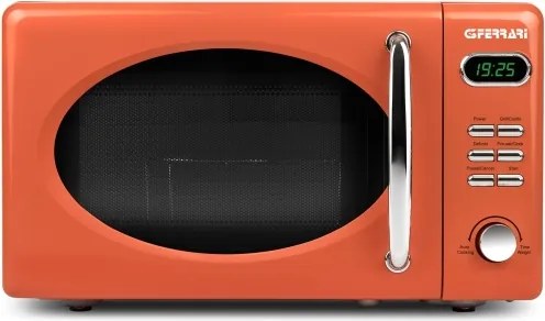 G3Ferrari G1015509 - 1150 W/230 V, 20 l mikrohullámú sütő grillel, narancssárga