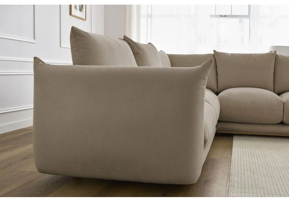 Bézs sarokkanapé Ernest – Bobochic Paris