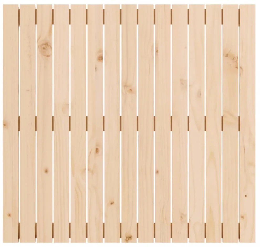 tömör fenyőfa fali fejtámla 95,5 x 3 x 90 cm