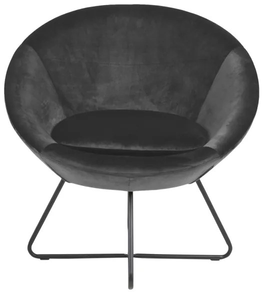 BERYL fotel sötétszürke színben