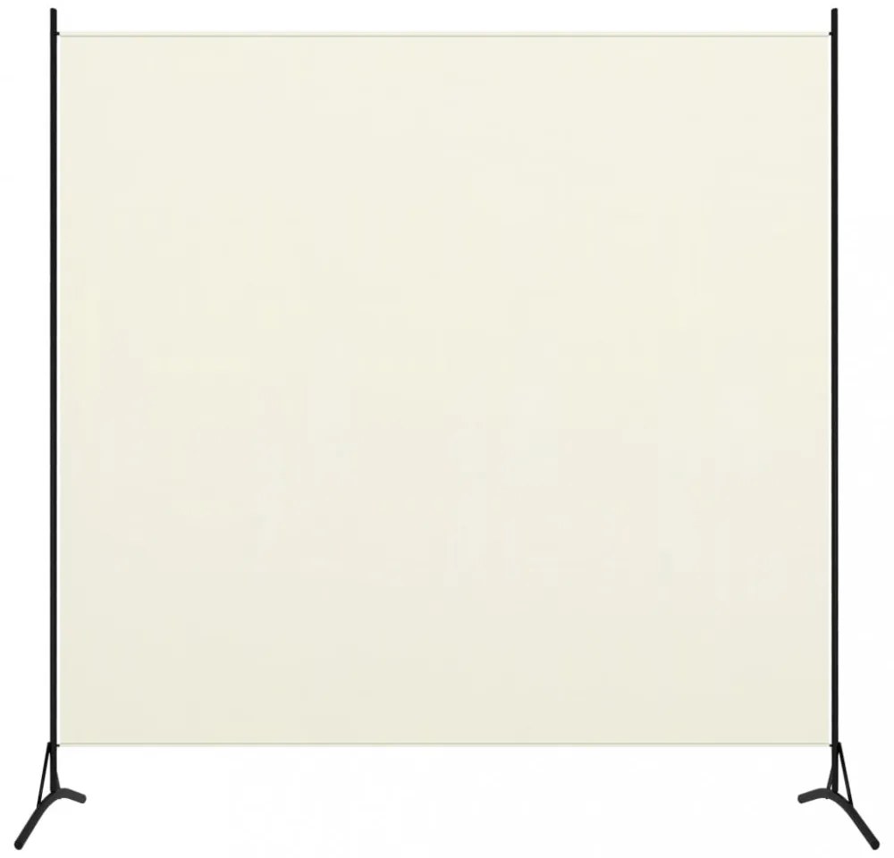 fehér 1 paneles szövet paraván 175 x 180 cm