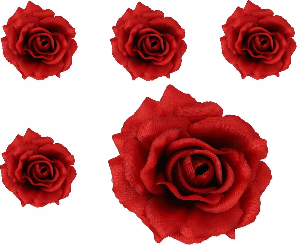 5X Művirág Rózsa Termék Sonia nád fej rózsa bimbó csomó