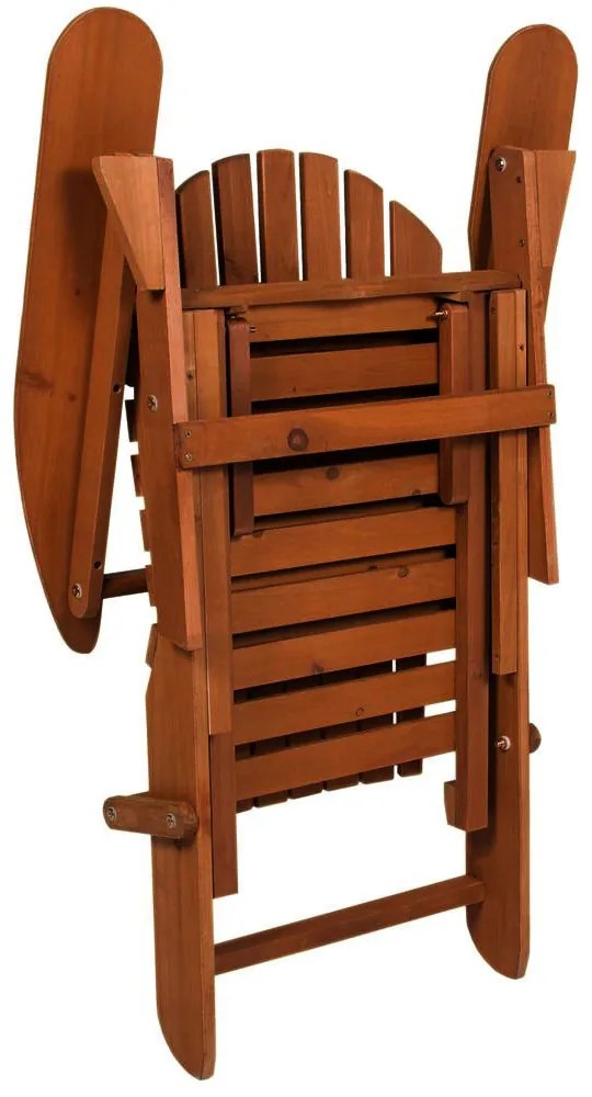 Fa, összecsukható kerti szék