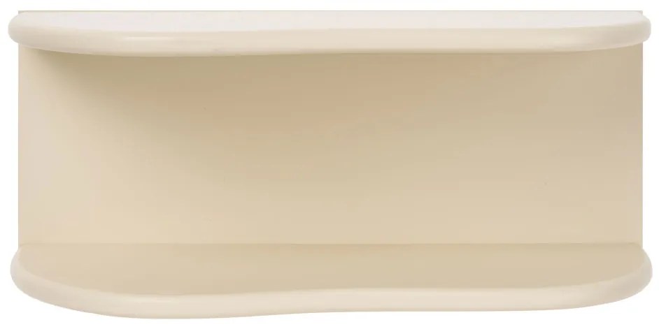 Botta fali polc bézs, 44x17,5x18 cm