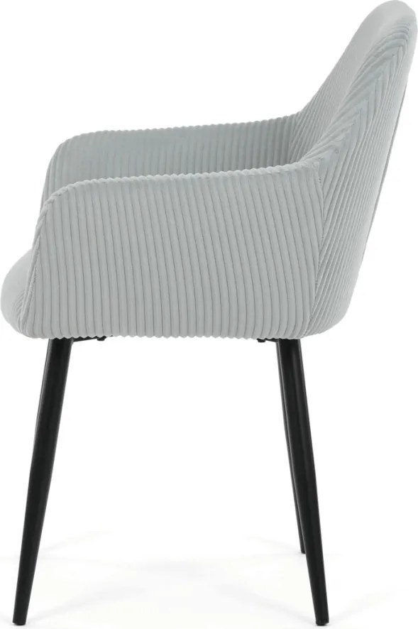 Étkezőszék kék kordbársony kárpittal – DCH-V4009 BLUE6