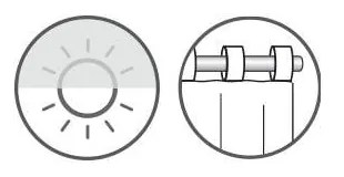 Fehér fényáteresztő függöny 135x245 cm Floral – Sehlbach