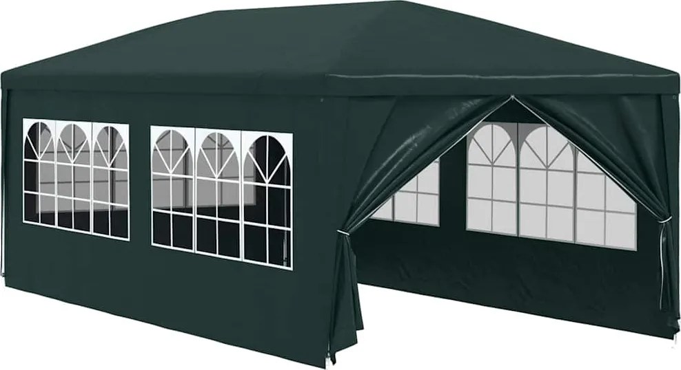 vidaXL zöld partisátor 3 x 6 m