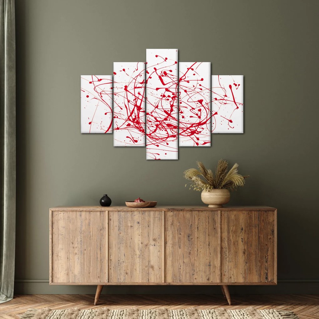 Csöpögő kép (150x105 cm)