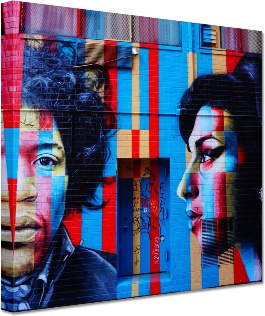 Vászonkép 60x60 Graffiti Utcaművészet