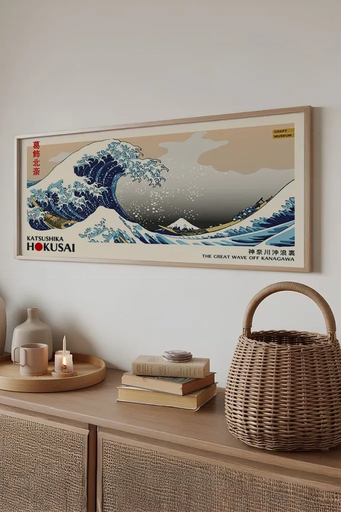Artsmdfyty9-50120 keretezett MDF falikép, 50 x 120 cm