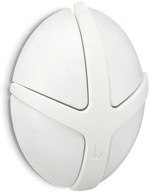 Fehér fali műanyag akasztó Tick – Spinder Design