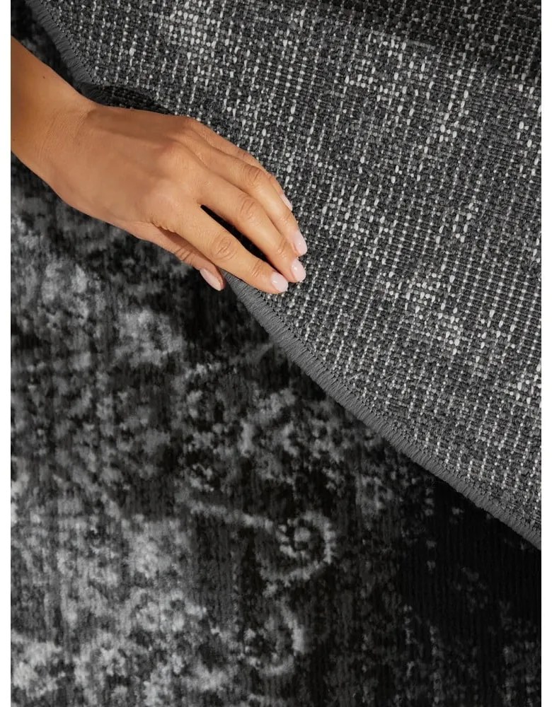 Szürke kerek szőnyeg ø 160 cm Gloria Lydia – Hanse Home