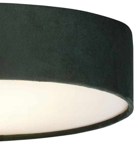 Searchlight 23298-2GR - Mennyezeti lámpa DRUM PLEAT 2xE27/15W/230V zöld