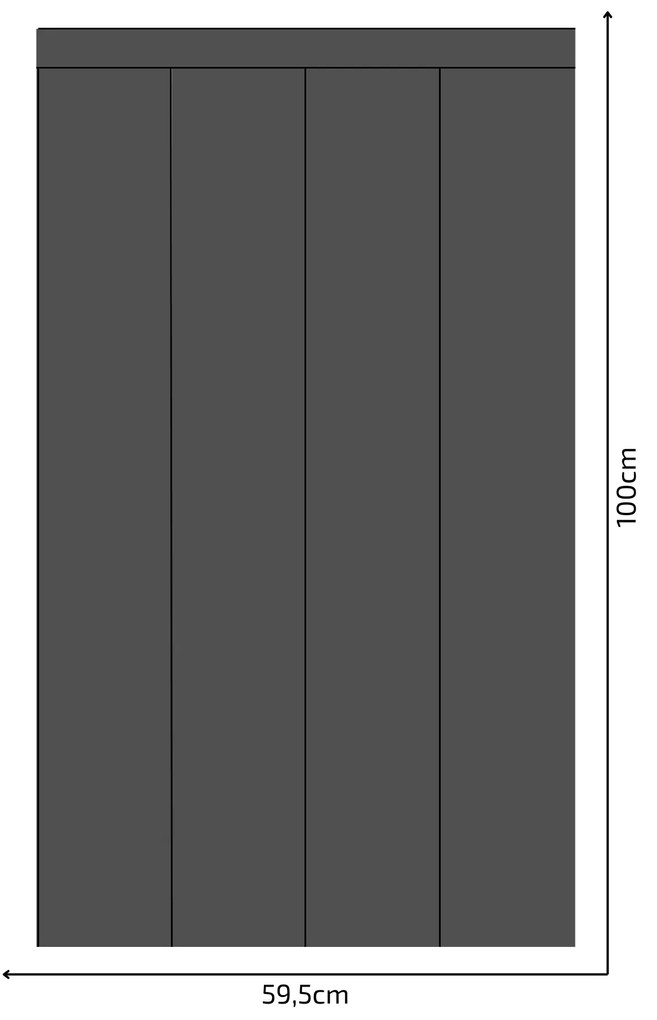 PIPPER. Textil öntapadó tapéta - Egy téglalap - Szürke színű Méret: 100cm, Szín: Kombináció