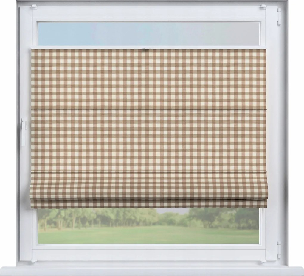 Dekoria Római Szicília pliszírozott roló 80x160 barna árnyalatok