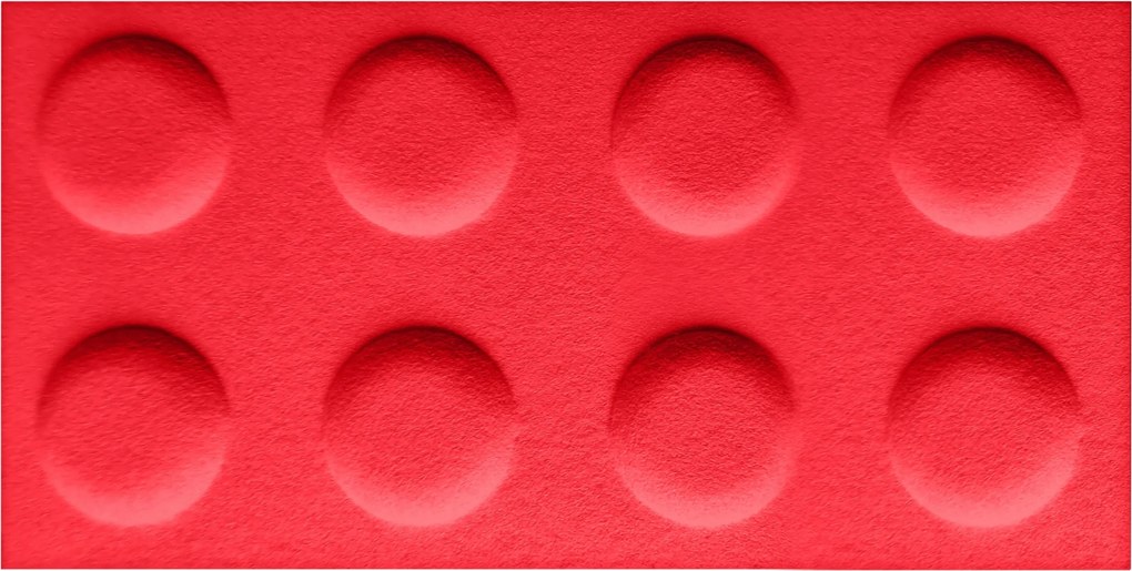 Filc Panelek 3D Építőkockák 60X30 CM Kárpitozott