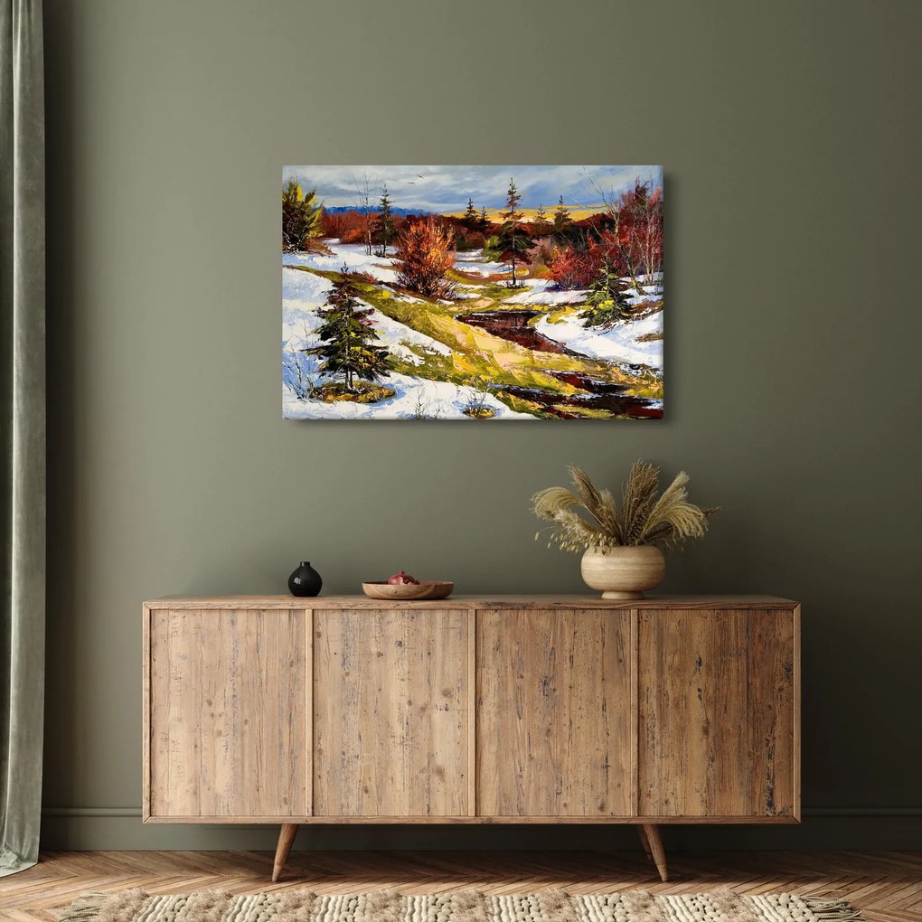 Kép - A tavasz érkezése (90x60 cm)