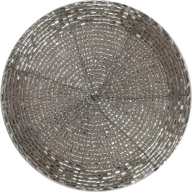 SHINE ON poháralátét, ezüst 10cm