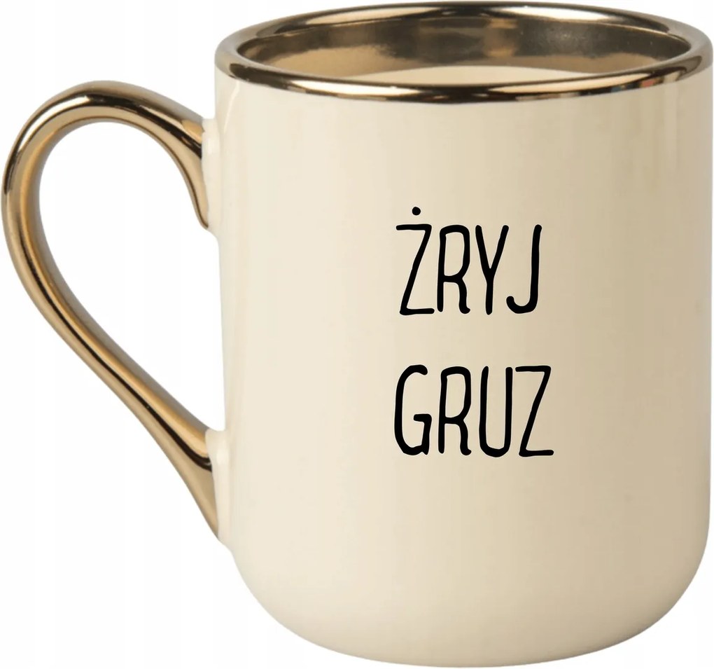 Bögre Elegáns Bézs Arany Rant Vicces Ajándék Fald Fel A Törmeléket