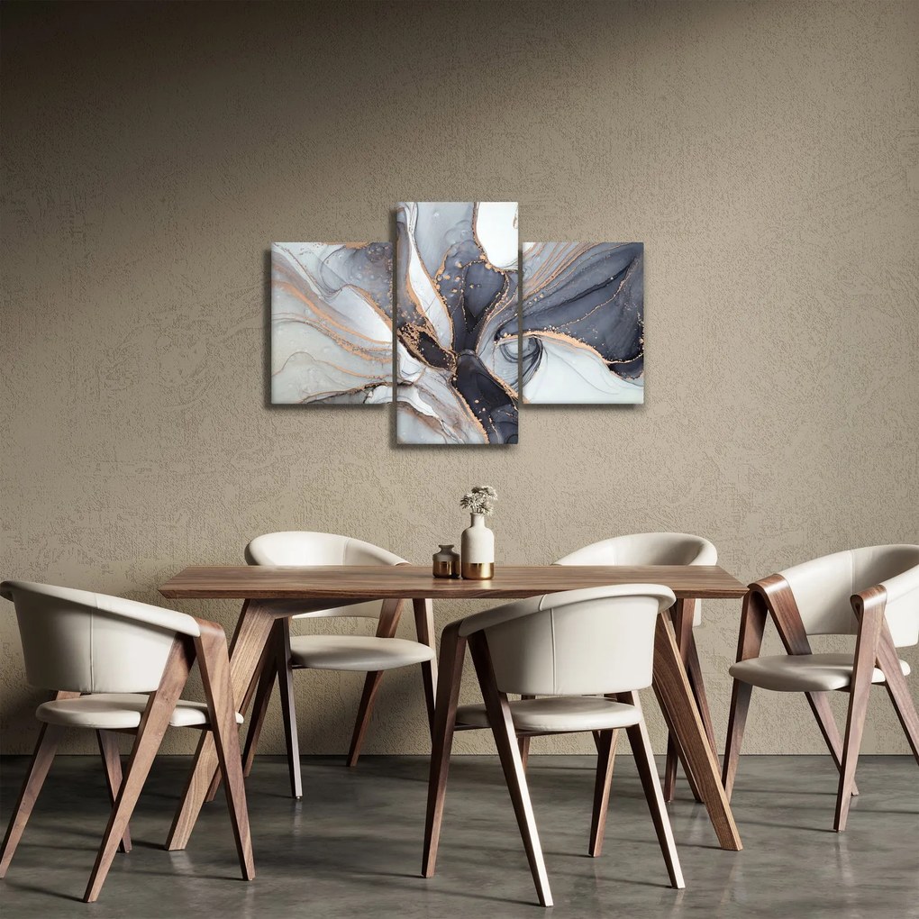 Kép - Szürke márvány (90x60 cm)