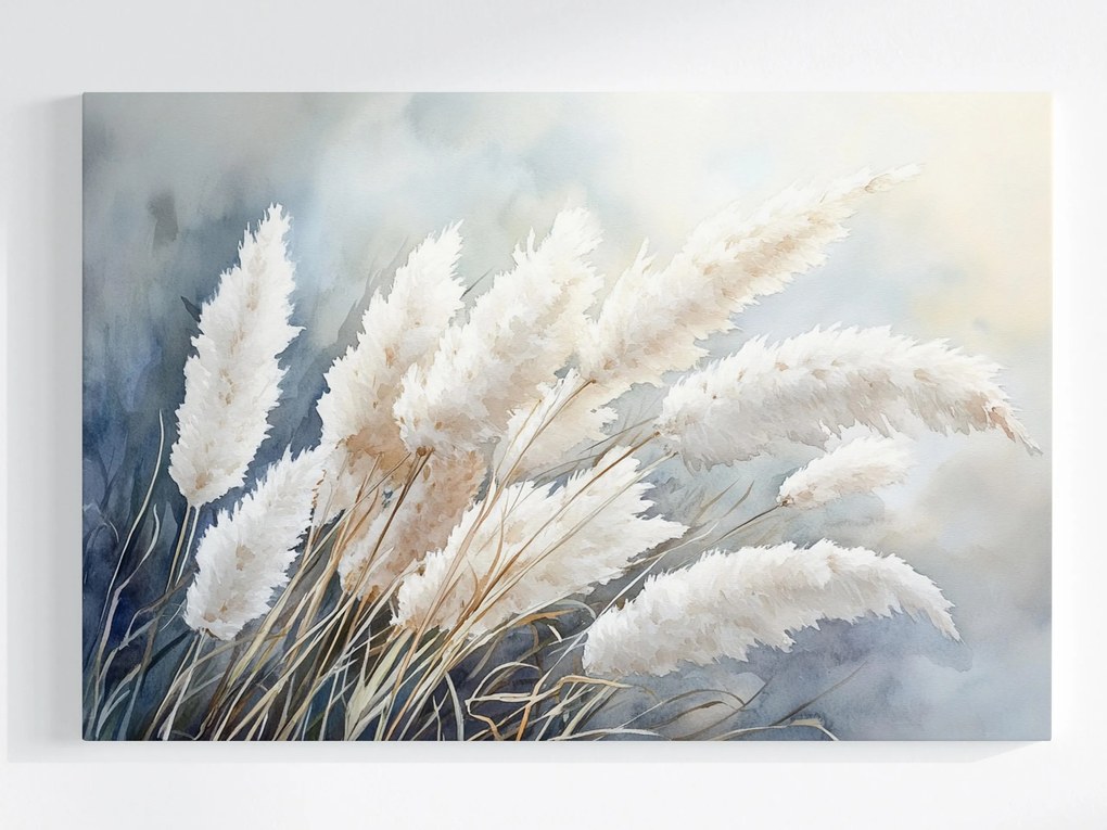 Vászonkép Canvas Akvarell Természet Pampas Fű 60x40