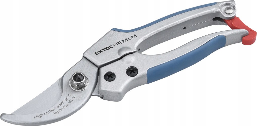 Metszőolló Kerti Virágvágó Olló 200mm Erős Ágakhoz Max 15MM Inox Acél