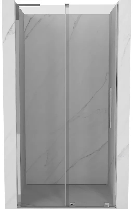 Mexen Velar L, tolózuhanyajtó nyitáshoz 90 cm, 8 mm átlátszó üveg, króm, 871-090-003-01-01
