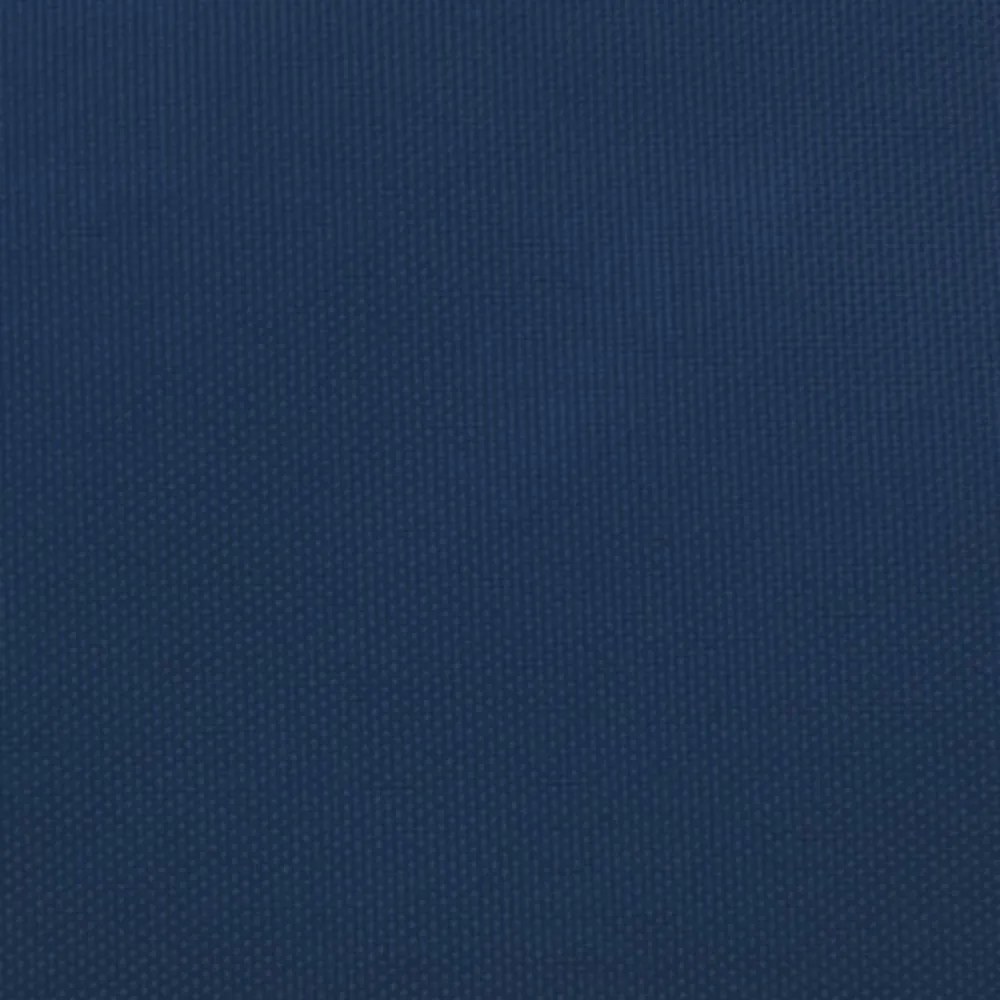 kék háromszögű oxford-szövet napvitorla 5 x 5 x 6 m
