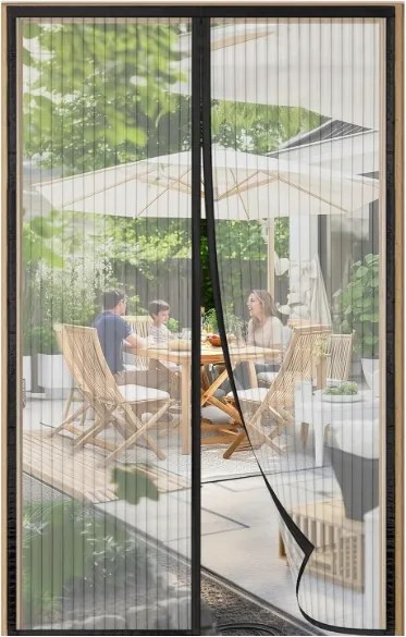 Mágneses szúnyogháló Sailimay 120x240 cm erkély ajtó