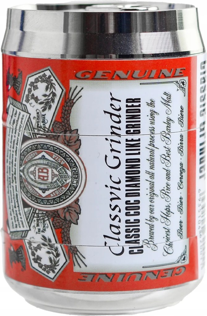 Nagy Aszalvány Daráló Cbd Thc Grinder Krusher Doboz Sör Fém Can