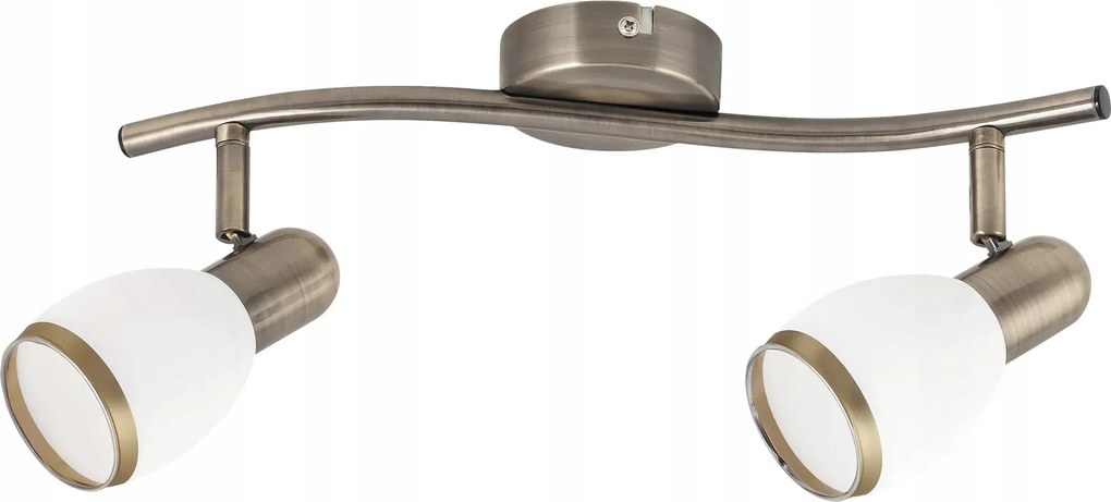 Rabalux Elite Reflektor E14 2x40W Bronz/Fehér Fém IP20