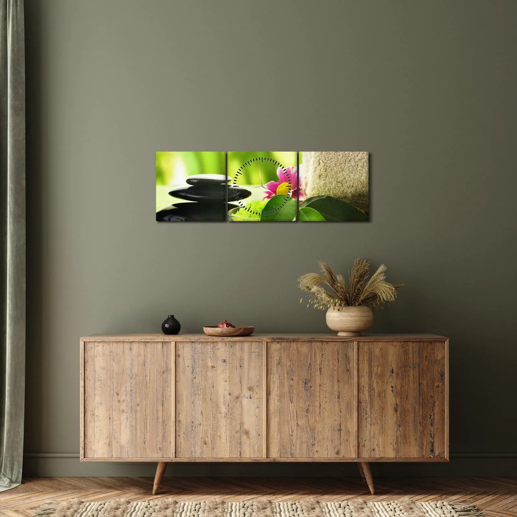 A masszázs segédeszközök képe (órával) (90x30 cm)
