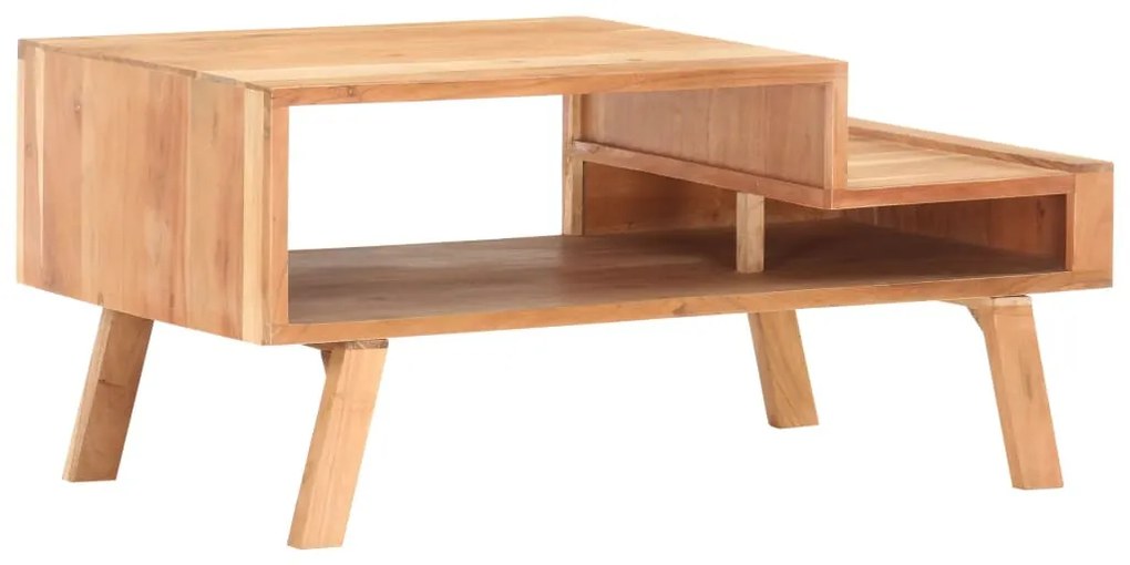 Tömör akácfa dohányzóasztal 100 x 50 x 45 cm