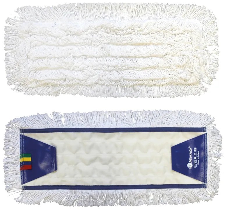 Felmosó füles Optimum, 50 cm - pamut, fehér