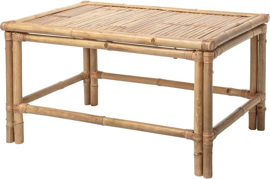 Bambusz kerti dohányzóasztal 60x90 cm Sole – Bloomingville