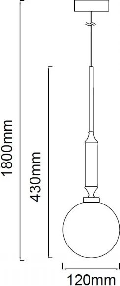 Függeszték Fekete ERO I NERO C ORLICKI OR85044