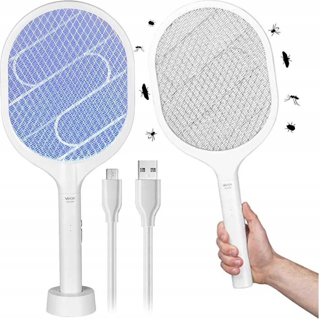 Rovarölő lámpa Elektromos csapda 2in1 szúnyogriasztó Vayox