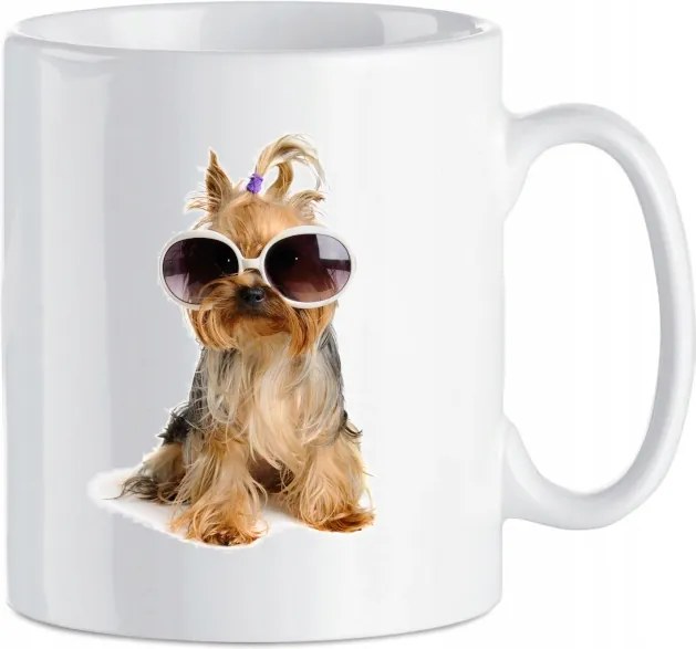 York nyomott mintás bögre Kutya Ajándék 330 ml