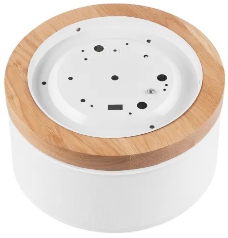 Brilagi - LED Mennyezeti lámpa BELLADONNA 1xE27/15W/230V átm. 30 cm fehér/tölgy