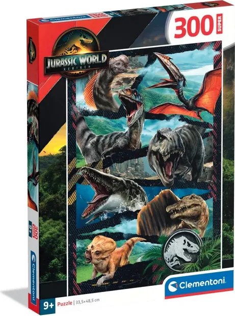 Jurassic World Battle Zone 300 db-os puzzle Clementoni