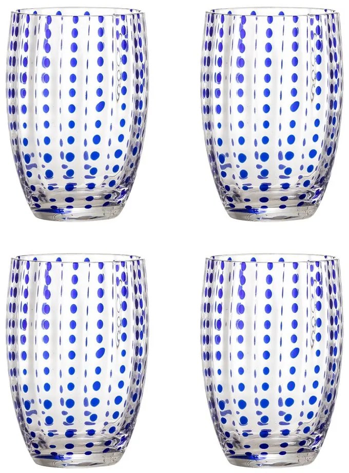 Pohár szett 4 db-os 350 ml Brinley – Bloomingville