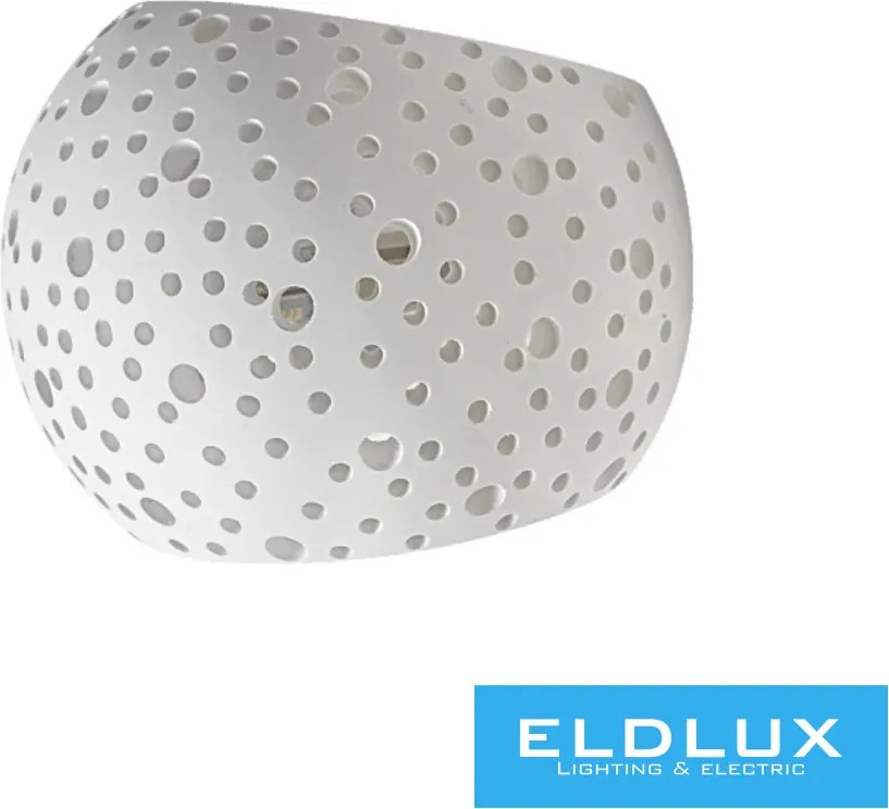 UNIVERSO Gipsz fali lámpa 1xG9 150x130x130mm IP20 fehér