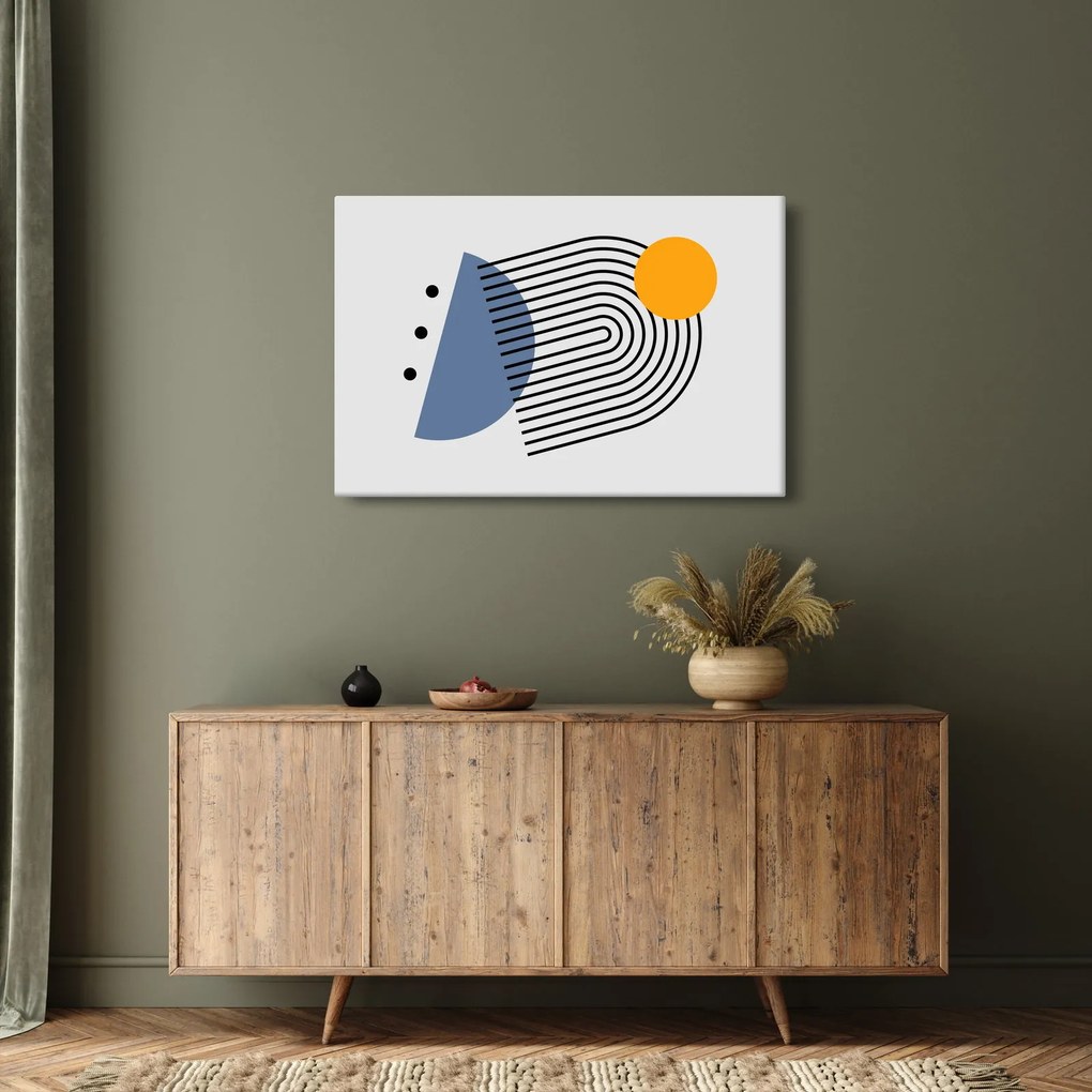 Kép - Minimalista absztrakció N⁰2 (90x60 cm)
