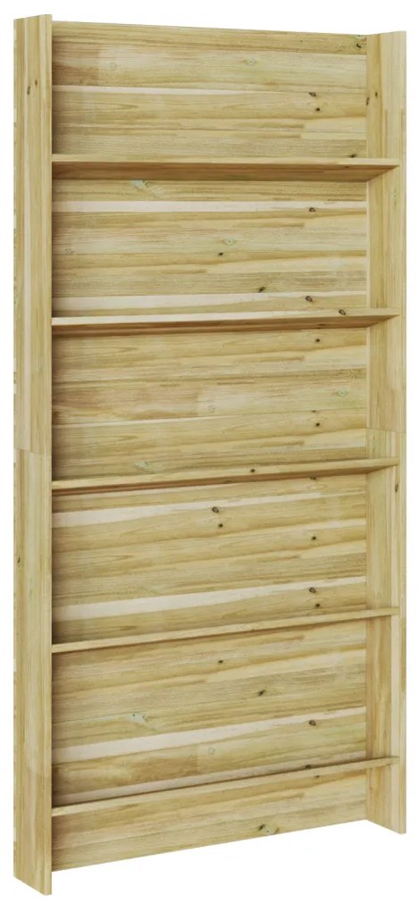 Kert Növényállvány 5-Tier 90x15x180 cm Impregnált Fa Fenyő