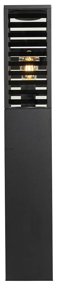 Modern kültéri állólámpa fekete 80 cm IP44 - Reims