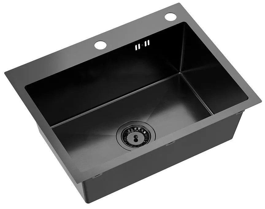 Acél mosogatótálca LUKE 110 WORKSTATION Black