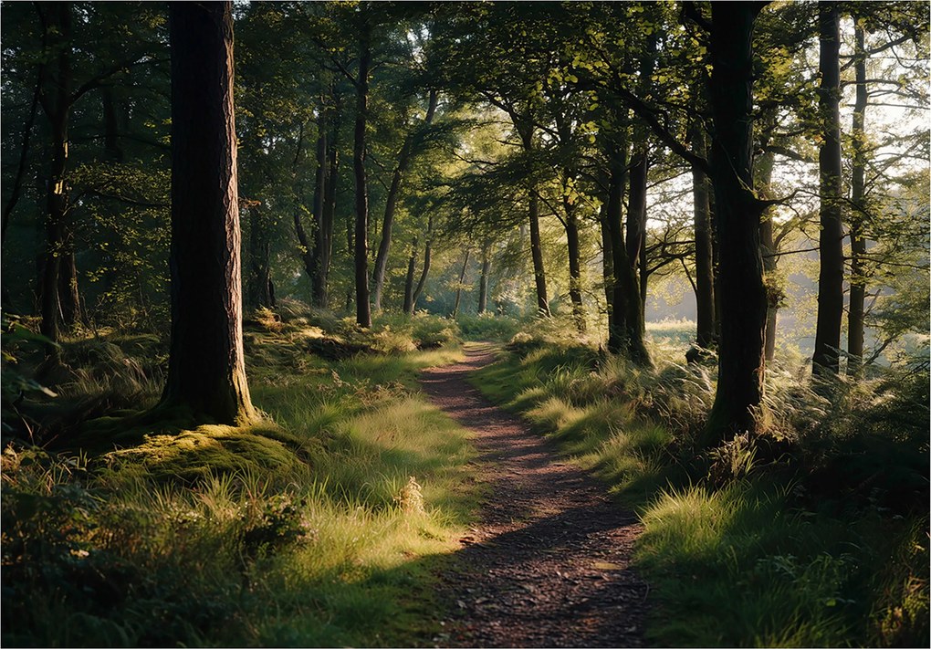 Fotótapéta Erdő Fák Természet Hálószoba Nappali Tapéta Flizelina 150x105