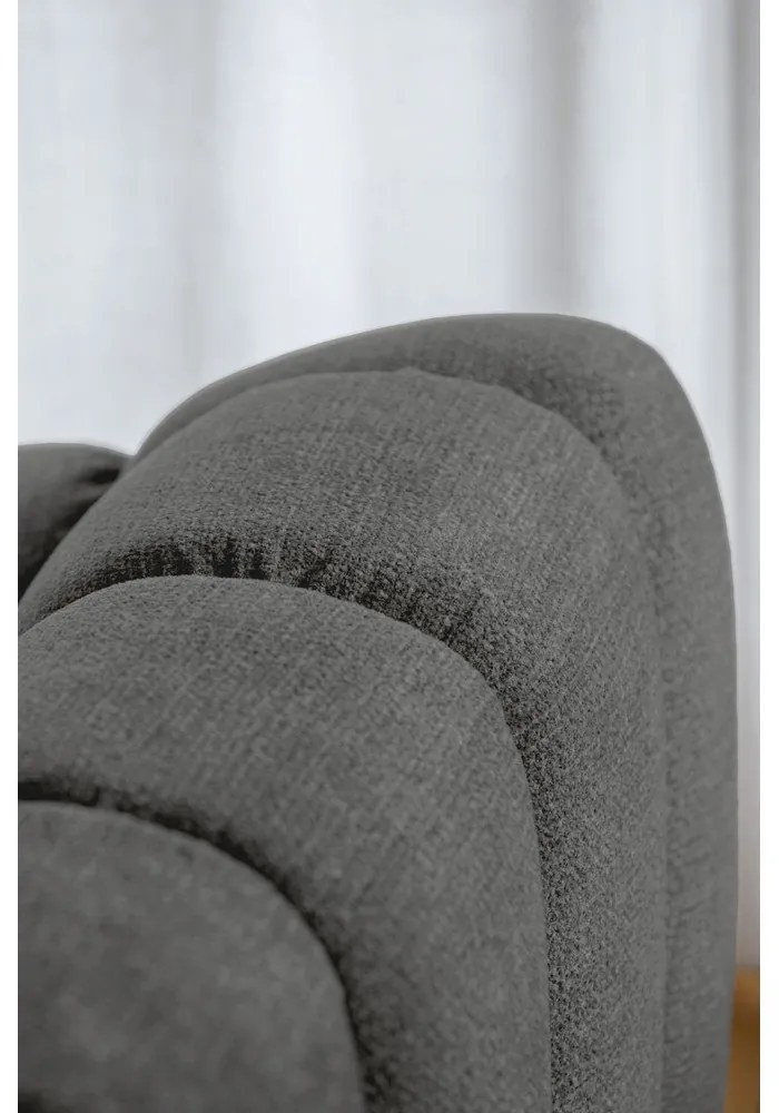 Szürke sarokkanapé (bal oldali-L alakú) Shell – Miuform