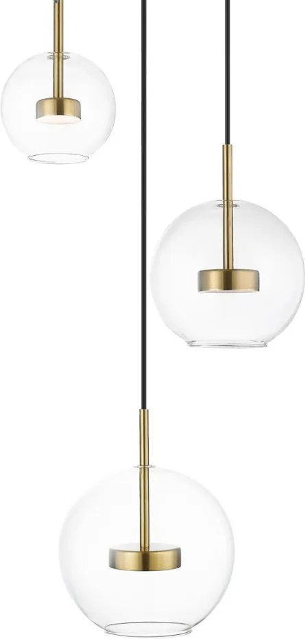 Zuma Line ENCELADUS P0428-03L-L4AC Plafonlámpa 3x5W/LED 3000K 1500lm IP20