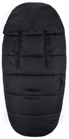 PETITE&MARS - KÉSZLET Baba bundazsák 4 az 1-ben COMFY + babakocsi kézvédők Forever Black